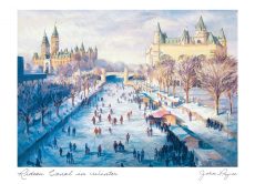Rideau Canal In Winter