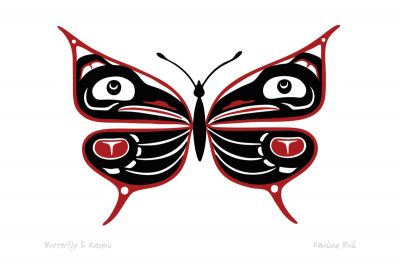 Butterfly & Ravens