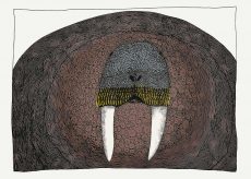 Imposing Walrus, 2009 (Serigraph 38 x 45.7 cm)