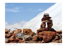 Impromptu Inukshuk