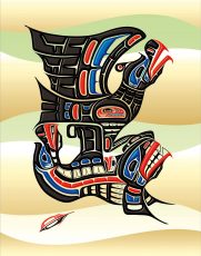 Heiltsuk Thunderbird and Killer Whale