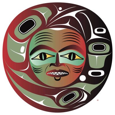 Dog Salmon Woman