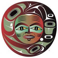 Dog Salmon Woman