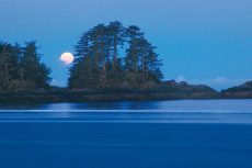 Blue Moon, Chesterman Beach, Frank Island, BC