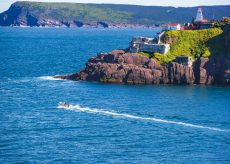 Exiting the Safety of St John's Harbour, NL