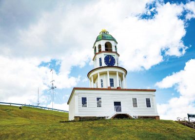 Citadel Hill and the Clock Tower, Halifax, NS