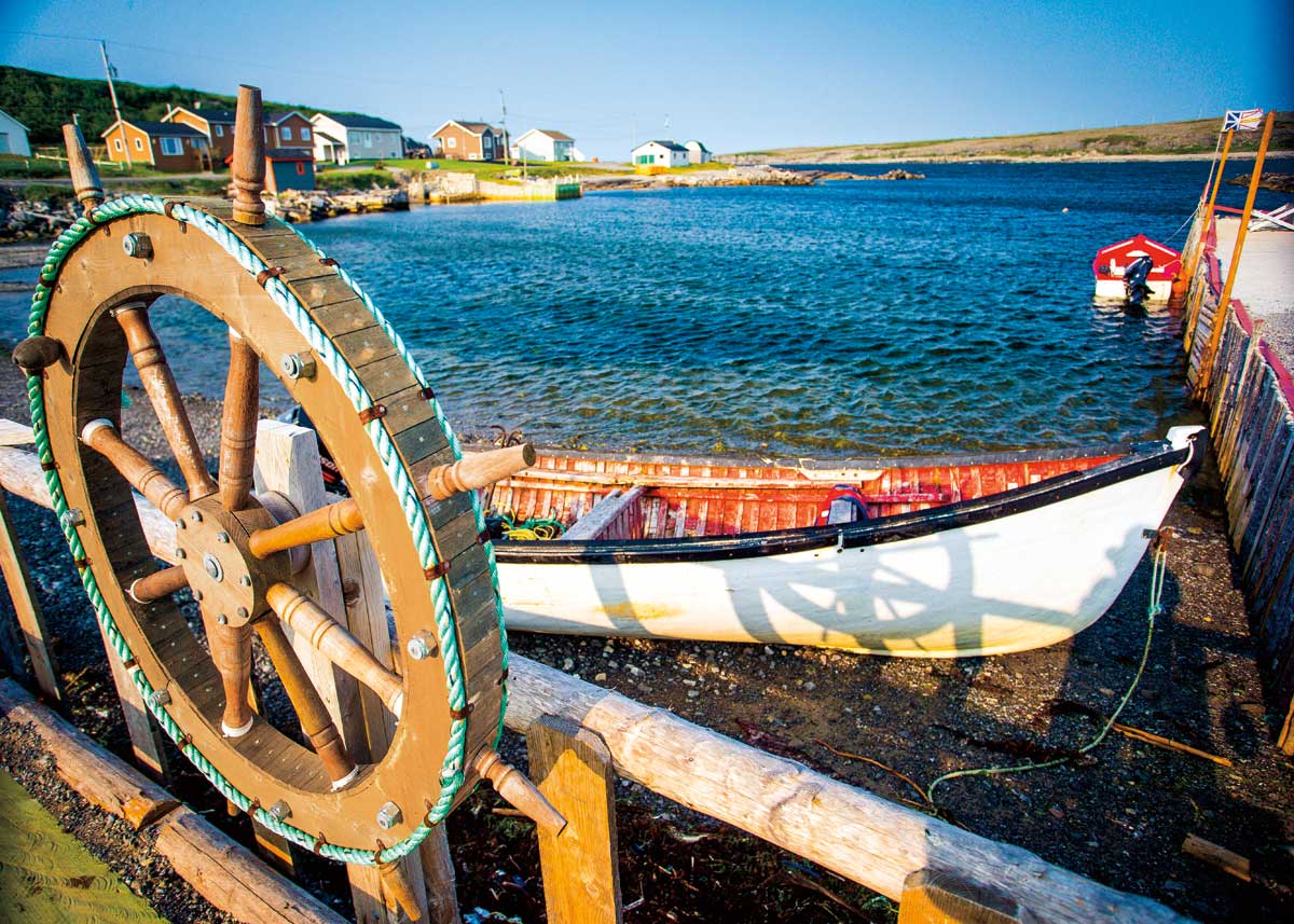 Tied up in Port-Au-Choix, NL