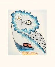 Owl's Bequest (Etching & Aquatint, 67x55.5cm)