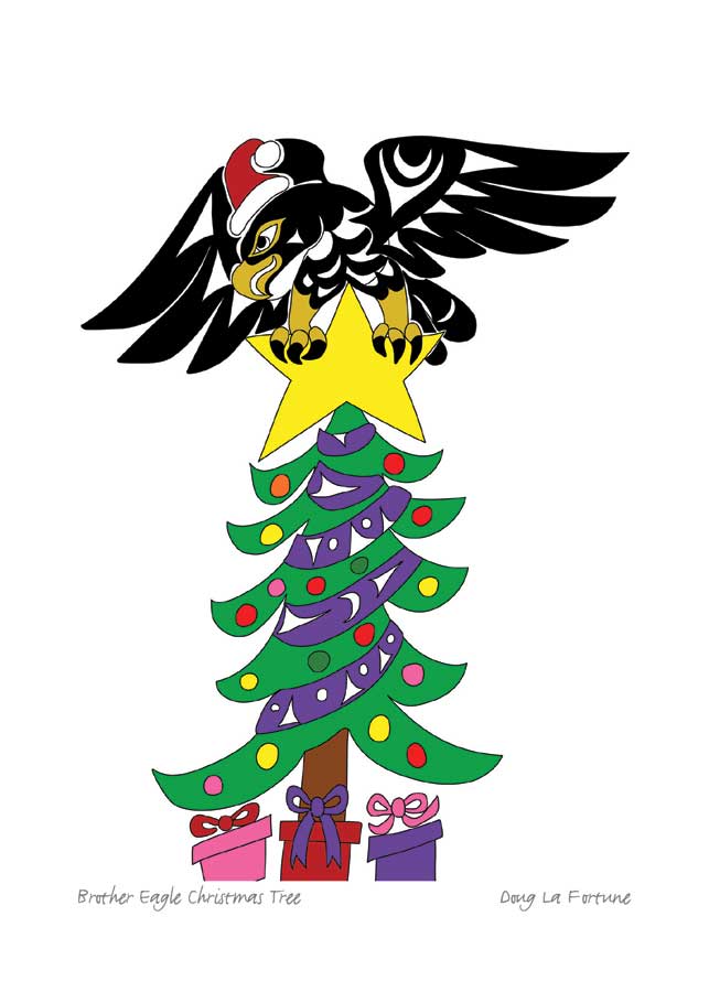 Brother Eagle Christmas Tree