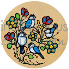 Four Little Chickadees