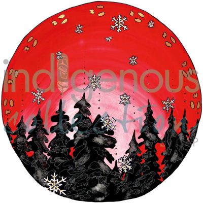 Moon 12 December : Short month where winter constructs Itself