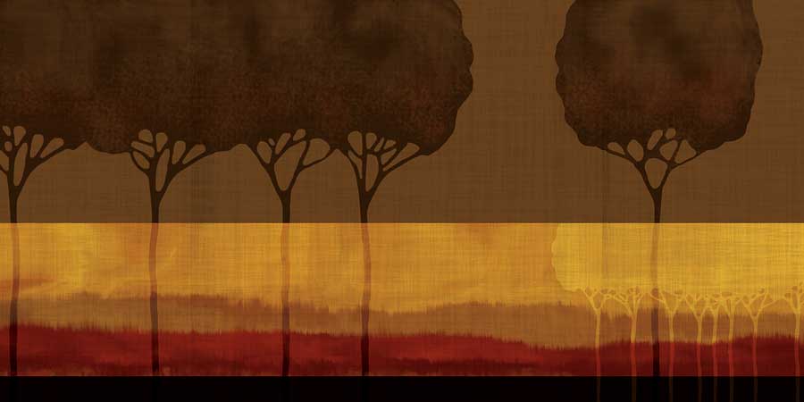 Autumn Silhouettes I by artist  Tandi Venter