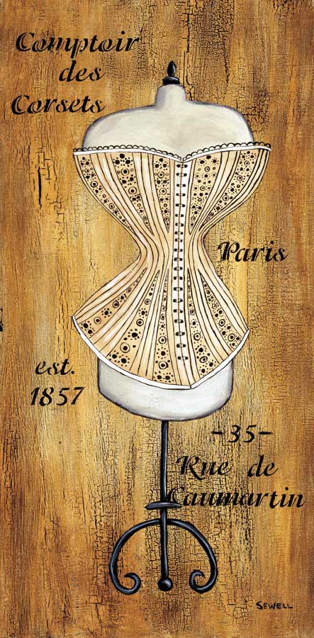 Modele de Corset I by artist  Krista Sewell