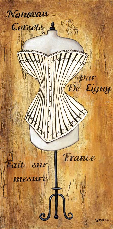 Modele de Corset II by artist  Krista Sewell