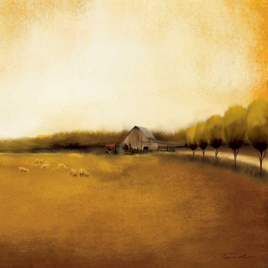 Rural Landscape I by artist  Tandi Venter
