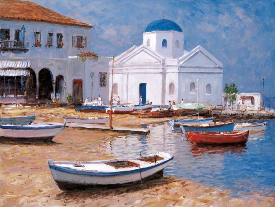 Mykonos II by artist  George Bates