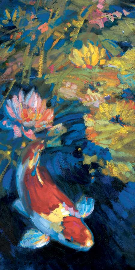 Rendez-vous au Bistro by artist  Trish Biddle