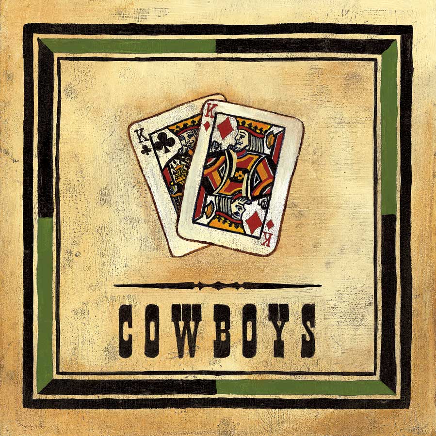 Cowboys by artist  Jocelyne Anderson-Tapp