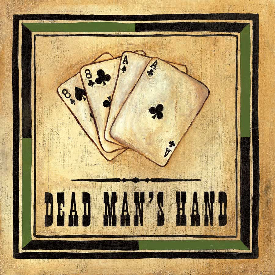 Dead Man' s Hand by artist  Jocelyne Anderson-Tapp