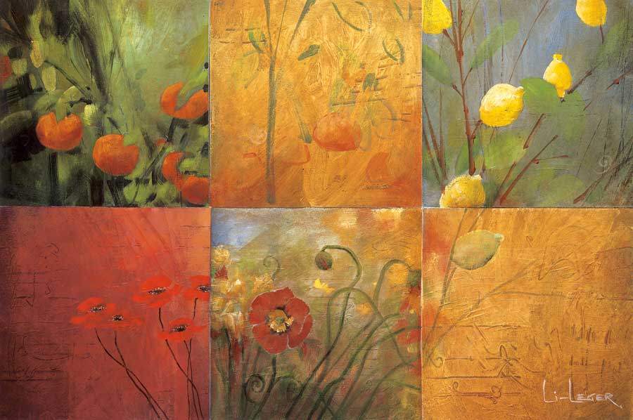 Citrus Garden by artist  Don Li-Leger