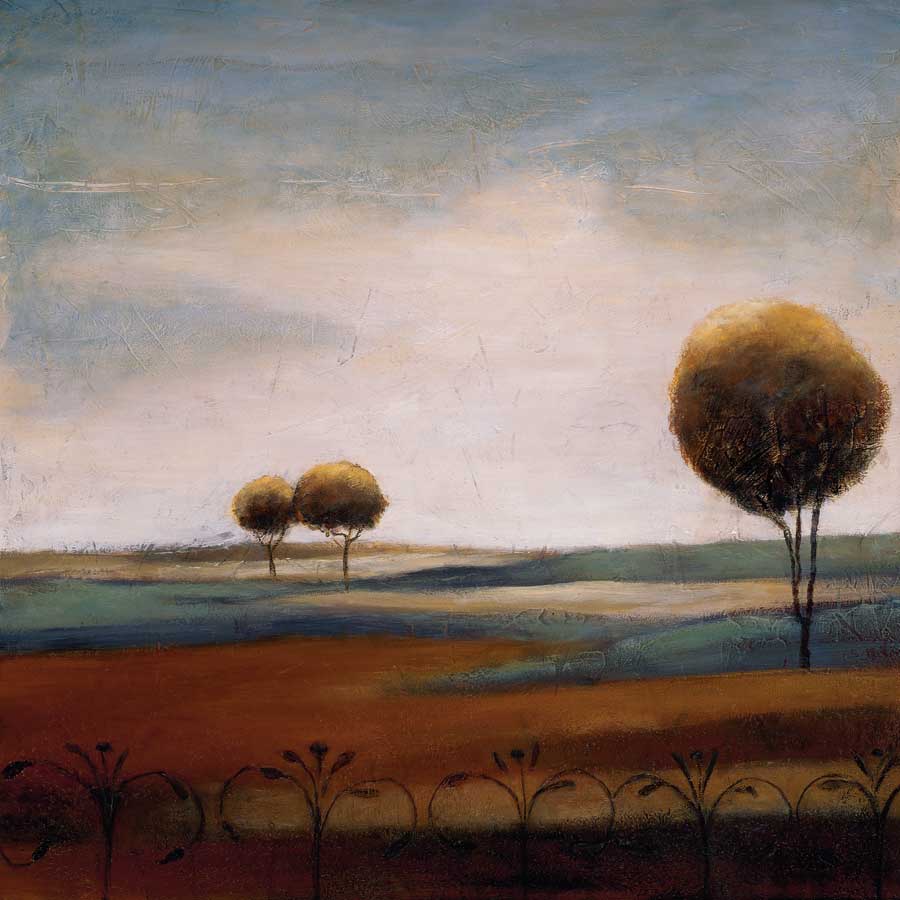 Tranquil Plains II by artist  Ursula Salemink-Roos