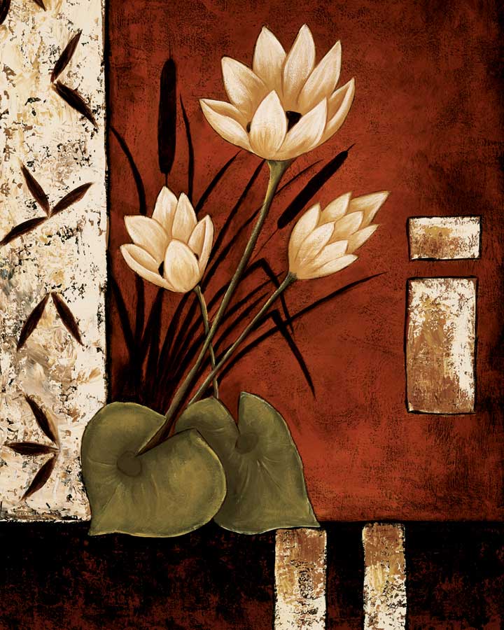 Lotus Silhouette II by artist  Krista Sewell