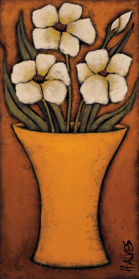 Flores Brancas I by artist  H. Alves