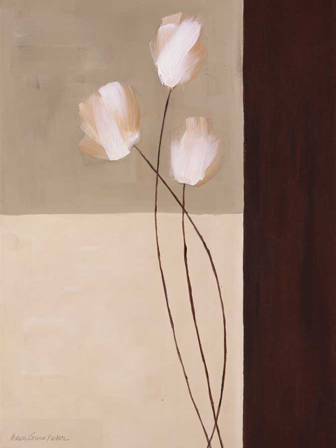 Floral Whispers I by artist  Karen Lorena Parker