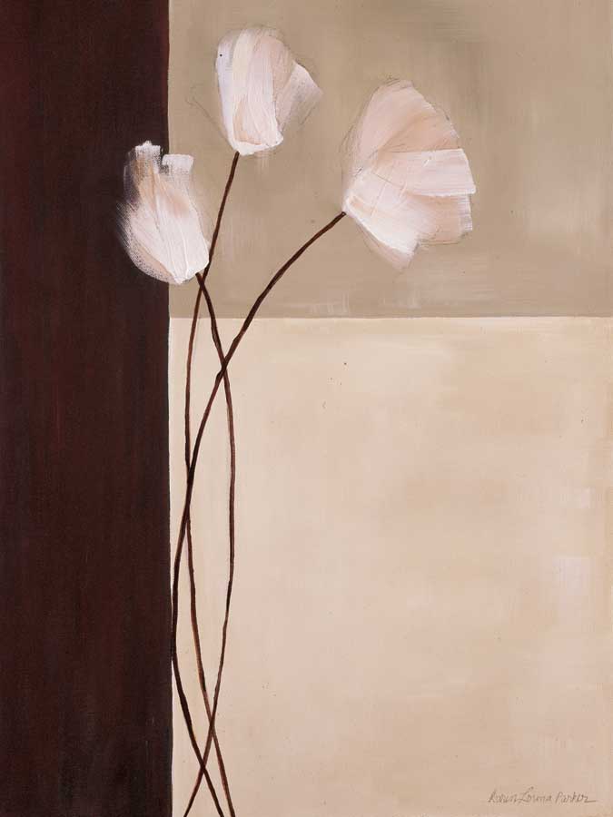 Floral Whispers II by artist  Karen Lorena Parker