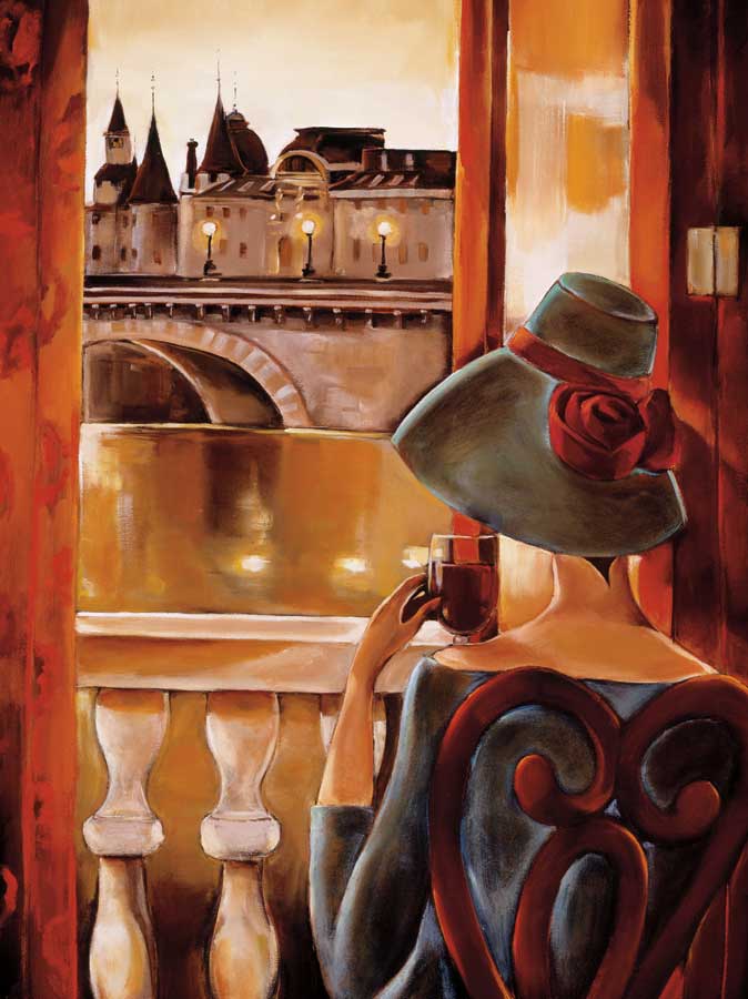 Room With a View I by artist  Trish Biddle