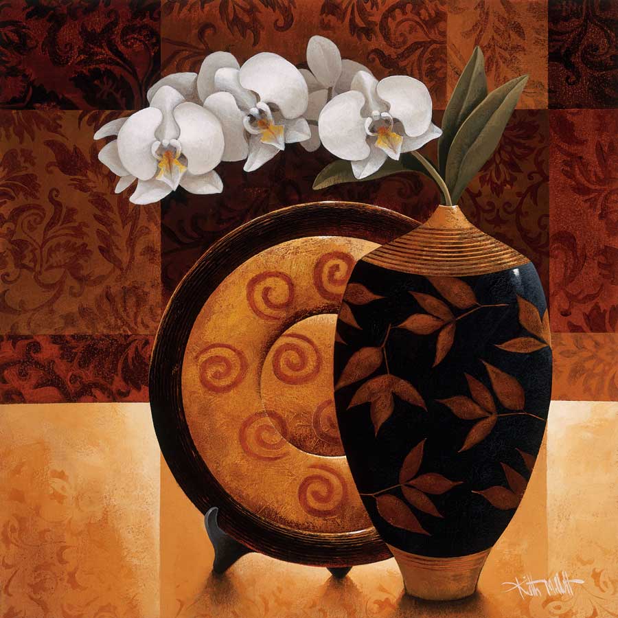 Orquidea Linda II by artist  Keith Mallett
