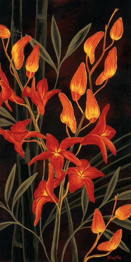 Tropical Glow by artist  Yvette St. Amant