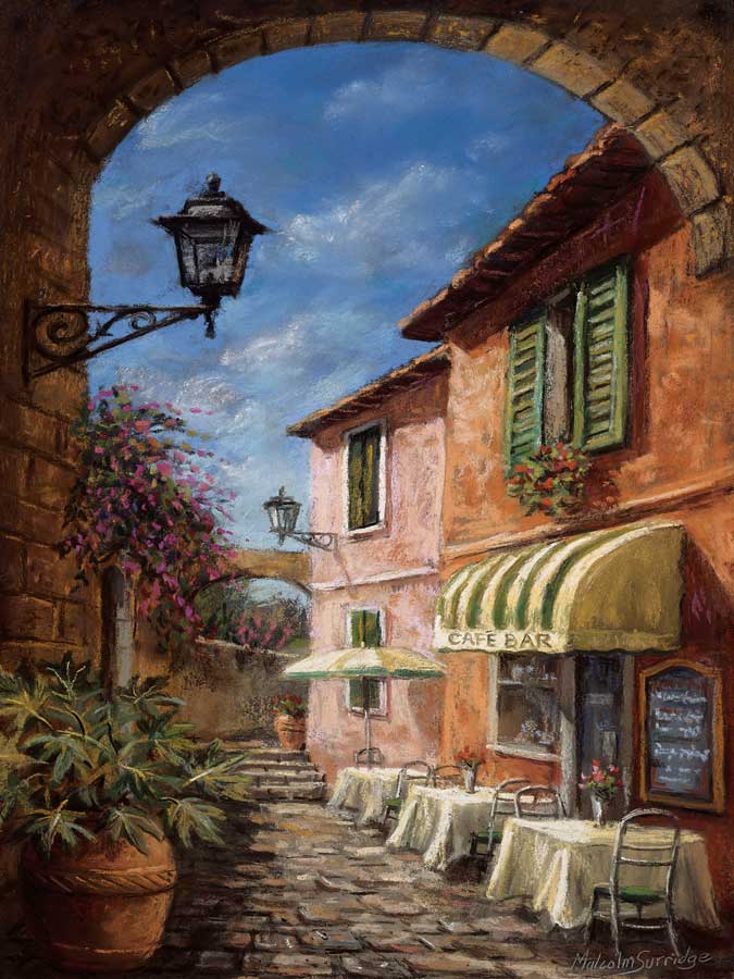 Through the Archway by artist  Malcolm Surridge