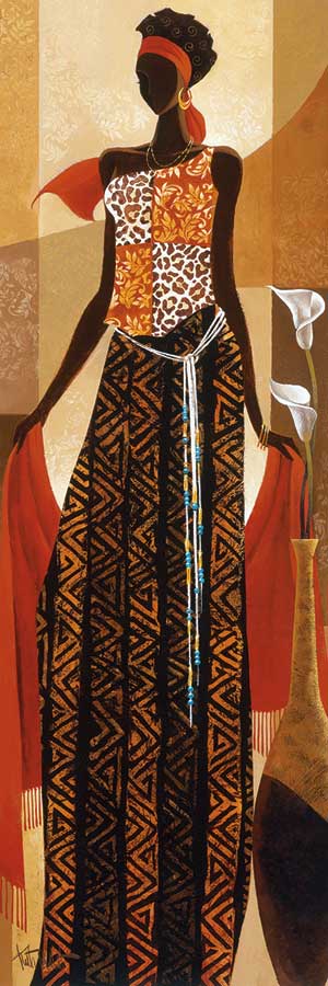 Malaika by artist  Keith Mallett