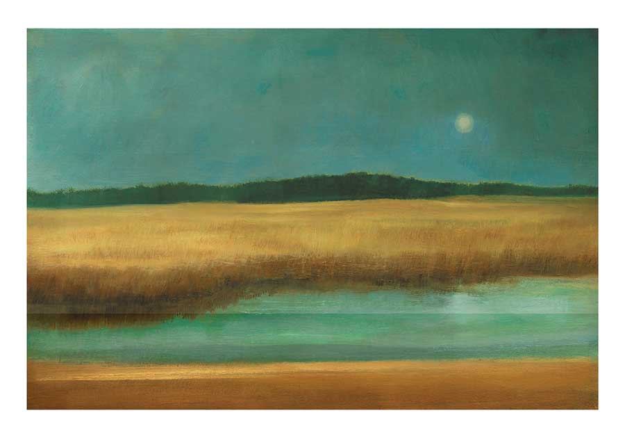 Harvest Moon by artist  Caroline Gold