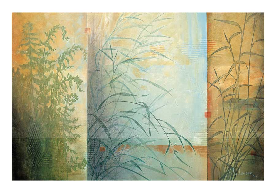 Ferns & Grasses by artist  Don Li-Leger