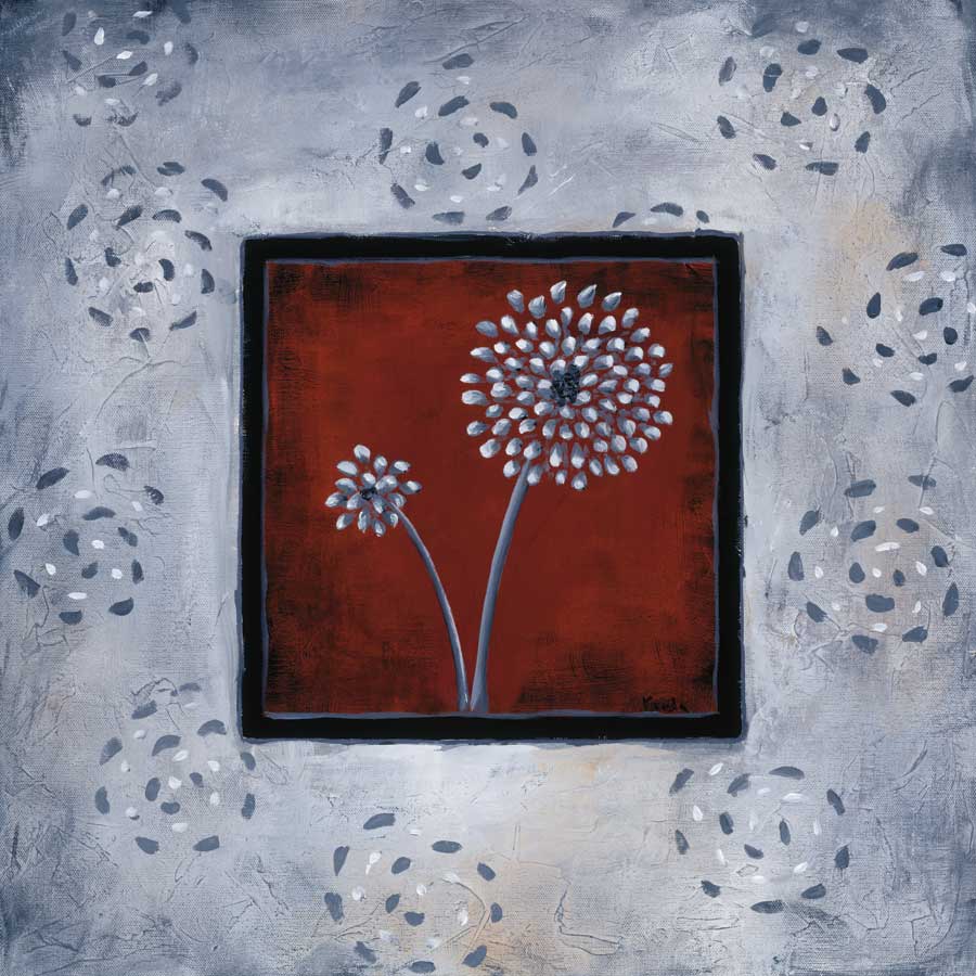 Blue Silhouette I by artist  Krista Sewell