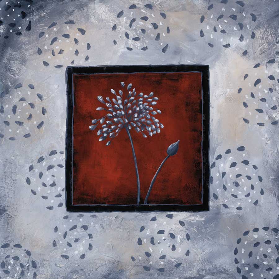 Blue Silhouette II by artist  Krista Sewell