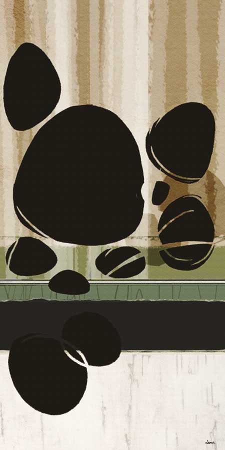 Pebble Beach II by artist  Noah