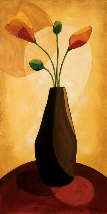 Floral Expressions I by artist  Krista Sewell