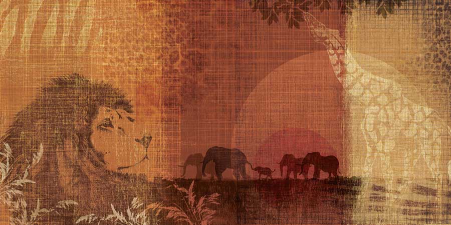 Safari Sunset II by artist  Tandi Venter