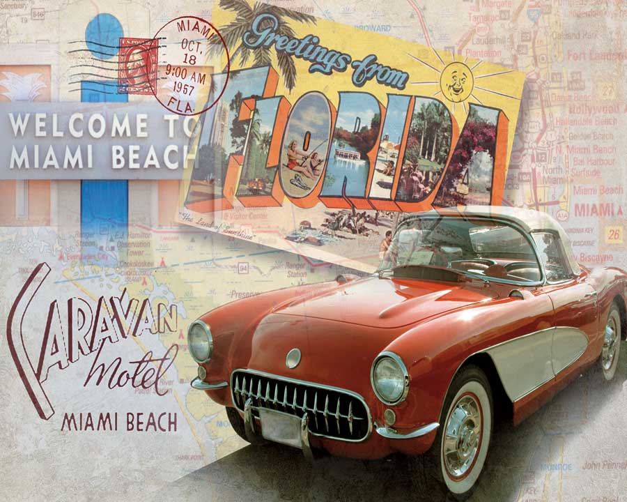 Road Trip II by artist Keith Mallett