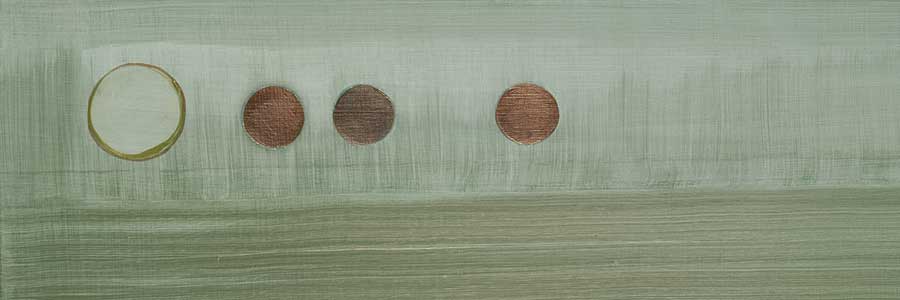 Aqua Drops III by artist Karen Lorena Parker