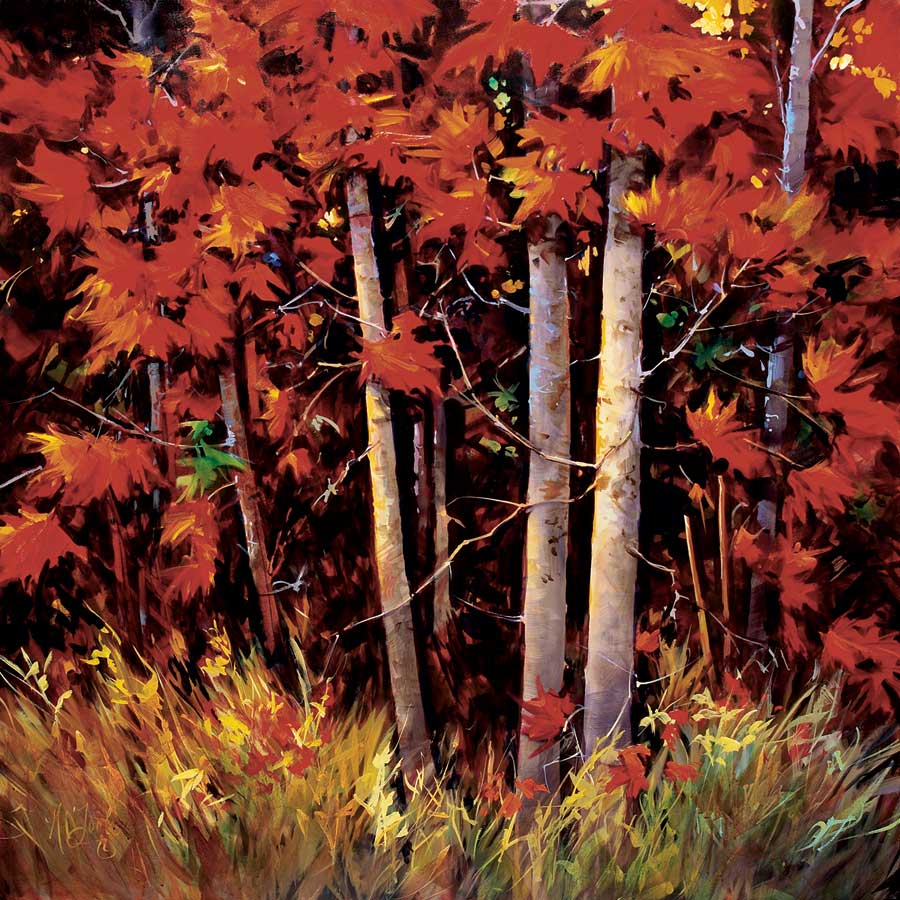 Reds by artist Nancy O'Toole – Indigenous Collection and CAP & Winn Devon