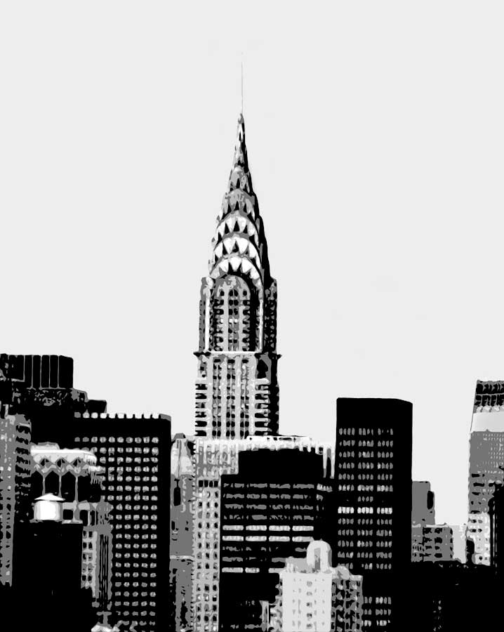 Vintage NY II by artist Boyce Watt