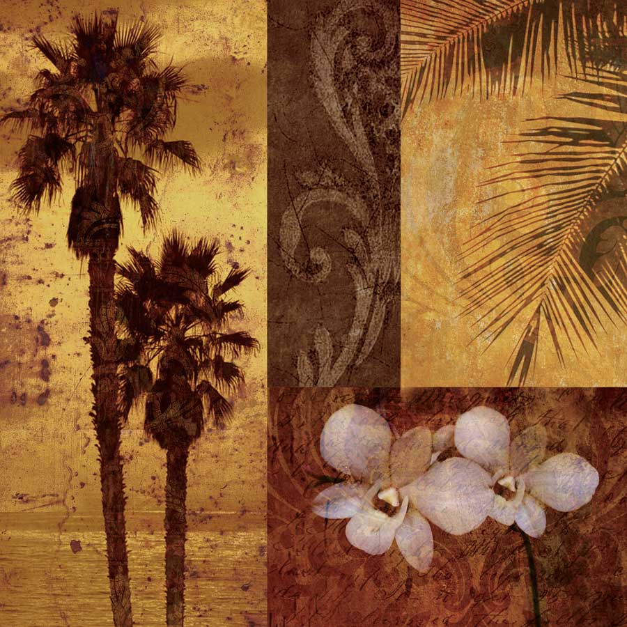 Sunset Beach I by artist Keith Mallett