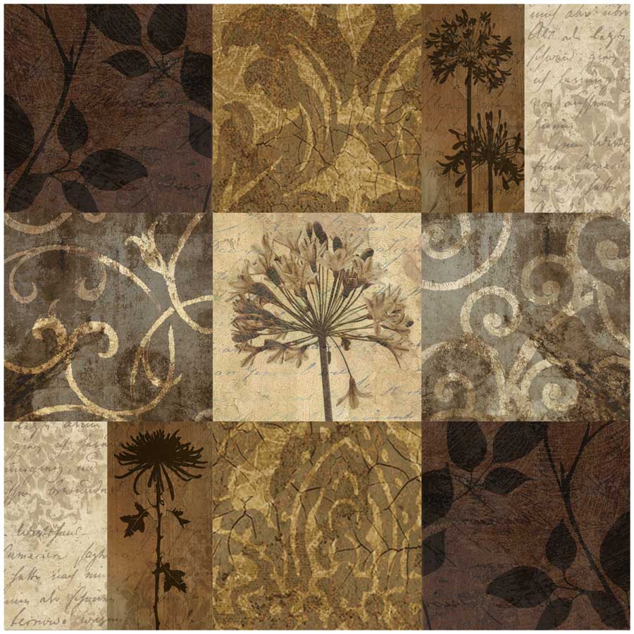 Floral Nine Patch by artist Keith Mallett