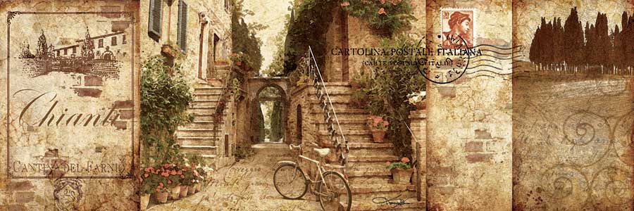 Tuscany by artist Keith Mallett