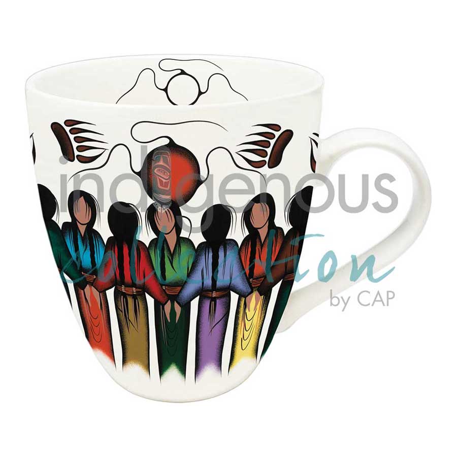 Community Strength 18 oz. Signature Mug by artist Simone McLeod