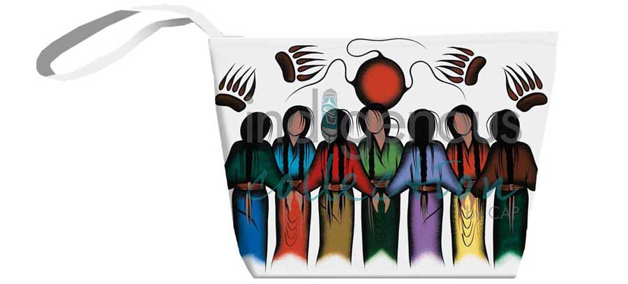 Community Strength Small Tote Bag by artist Simone McLeod